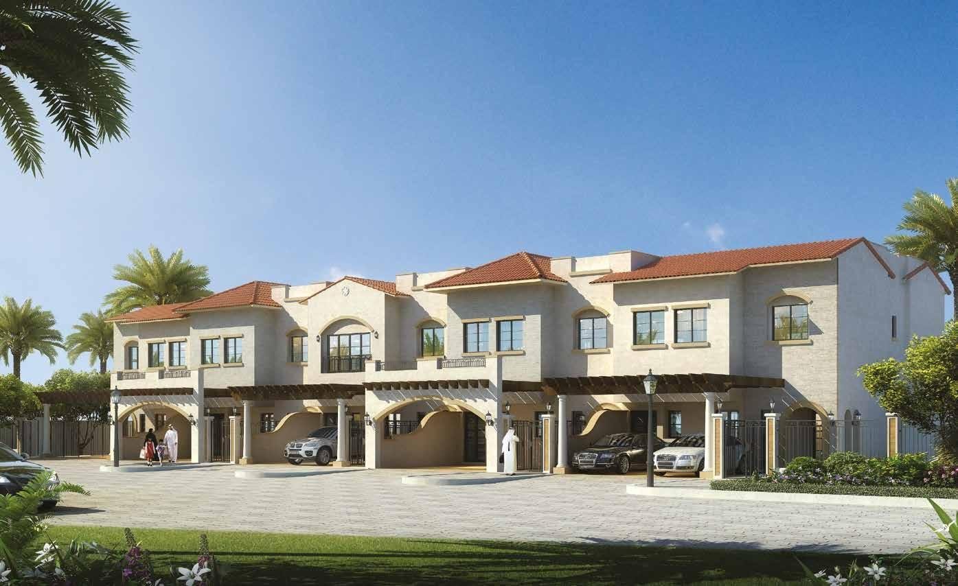 Mediterranean-style villas and townhouses at Bloom Gardens, Abu Dhabi.